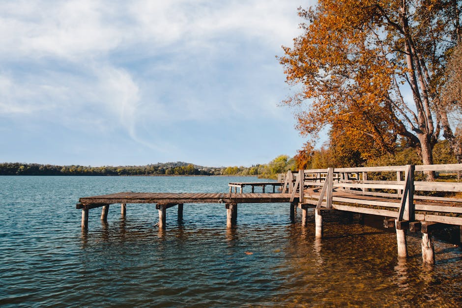 A person relaxing in nature — peaceful and unhurried